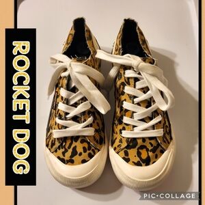 ROCKET DOG JAZZIN' LEOPARD SNEAKERS
